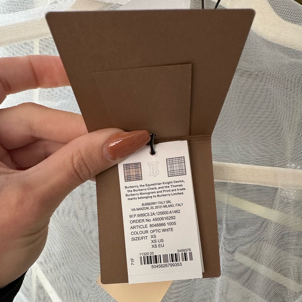 BURBERRY High Neck Bodysuit - Picture 7 of 7